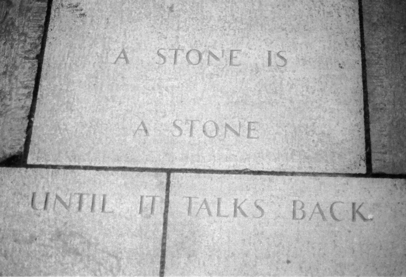 Paving stones in Blandford: 