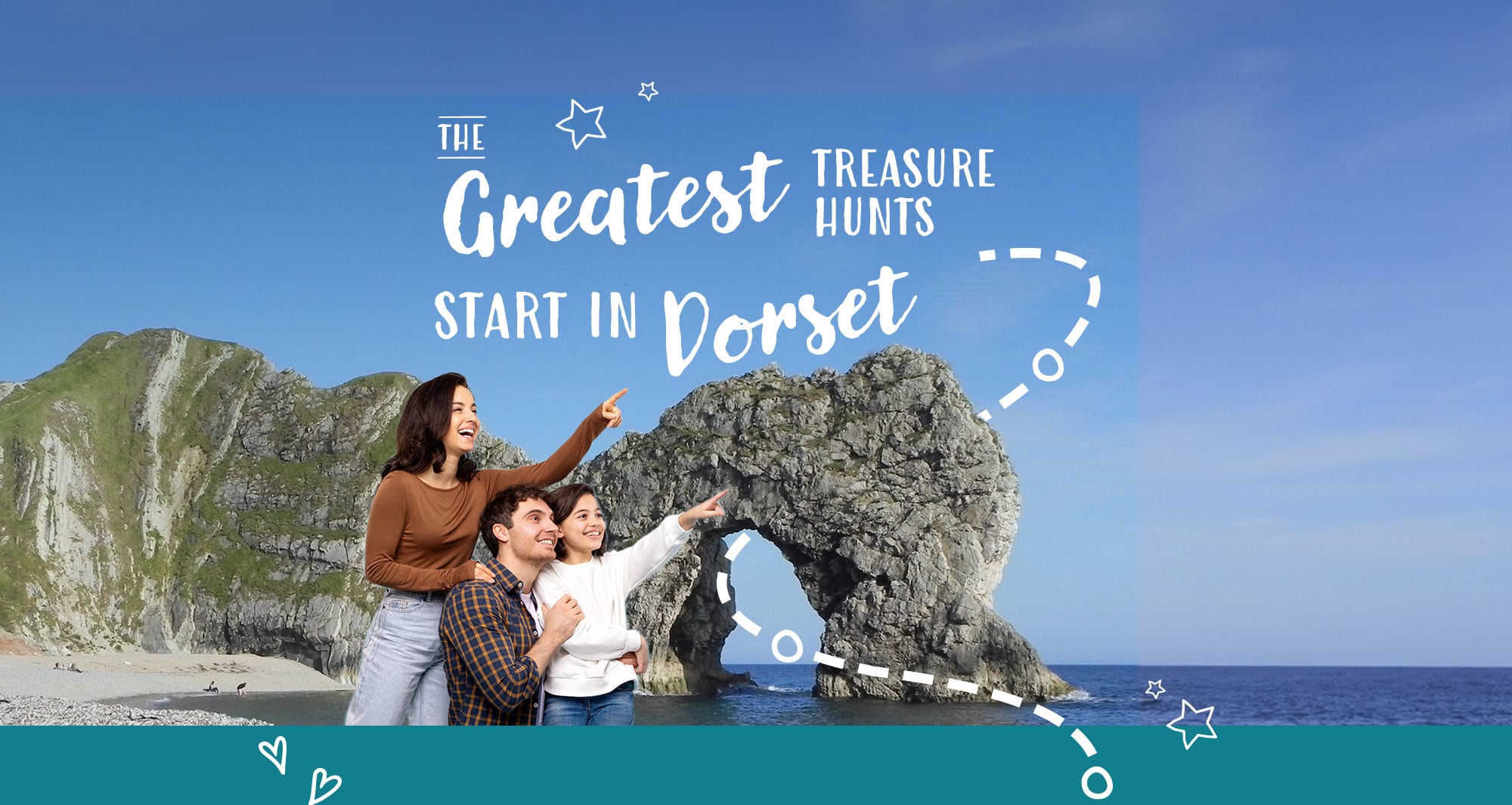 The Greatest Treasure Hunts start in Dorset